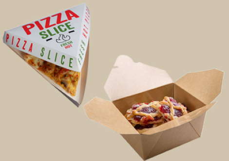 SLICE PIZZA PAPER BOX